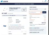 Costa Sunglasses coupon verification screenshot