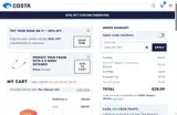 Costa Sunglasses coupon verification screenshot