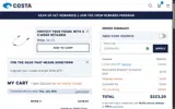 Costa Sunglasses coupon verification screenshot