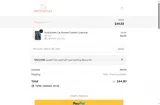 WELCOME coupon verification screenshot