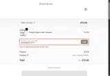 Cotton & Crete coupon verification screenshot