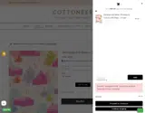 Cottoneer coupon verification screenshot