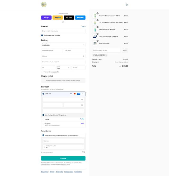 CoTZ checkout page showing CoTZ discount code box | Screenshot taken by SimplyCodes community member on Sep 13, 2025