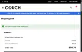 Couch Guitar Straps coupon verification screenshot