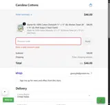WARMUP10 coupon verification screenshot