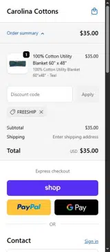 FREESHIP coupon verification screenshot