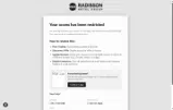 Country Inns & Suites coupon verification screenshot