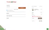 Country Village Shoppe coupon verification screenshot