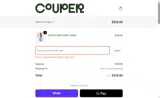 Couper coupon verification screenshot