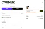 Couper coupon verification screenshot