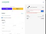 Courtside Kids coupon verification screenshot