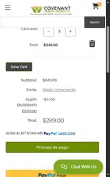 AUTOSHIP coupon verification screenshot