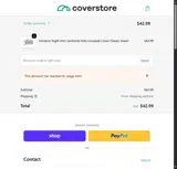 SF6OSV7Q coupon verification screenshot