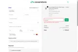 Coverstore coupon verification screenshot