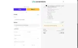 Coverstore coupon verification screenshot