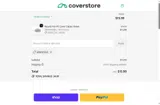 Coverstore coupon verification screenshot