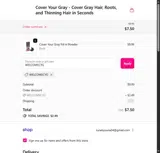 WELCOMECYG coupon verification screenshot