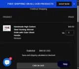 NEW10 coupon verification screenshot