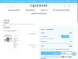 Cozeware coupon verification screenshot