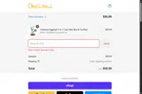 Coziwow coupon verification screenshot