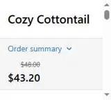 SAVE232 coupon verification screenshot