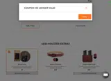 PATRICK30 coupon verification screenshot
