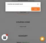 LOVE30 coupon verification screenshot