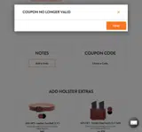 FREEDOM30 coupon verification screenshot