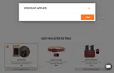 BULLSEYE10 coupon verification screenshot