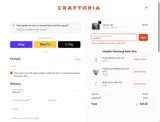 Craftoria coupon verification screenshot