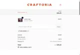 Craftoria coupon verification screenshot
