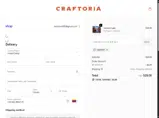 Craftoria coupon verification screenshot