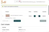 chance coupon verification screenshot