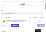 10off coupon verification screenshot