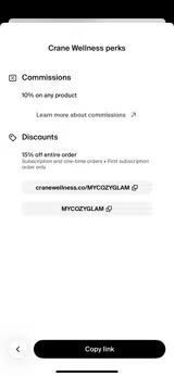 MYCOZYGLAM coupon verification screenshot