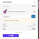 NOS5DQQJWJ coupon verification screenshot