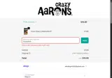 Crazy Aaron's Puttyworld coupon verification screenshot