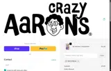 Crazy Aaron's Puttyworld coupon verification screenshot