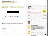 CrazyBulk USA coupon verification screenshot