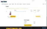 Crazy Mass coupon verification screenshot