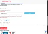 Creativebug coupon verification screenshot