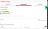 Creativebug coupon verification screenshot