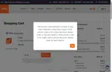 Credo Mobile coupon verification screenshot