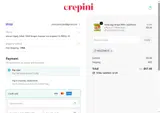 WELCOME10 coupon verification screenshot