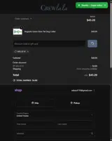 Crew LaLa coupon verification screenshot
