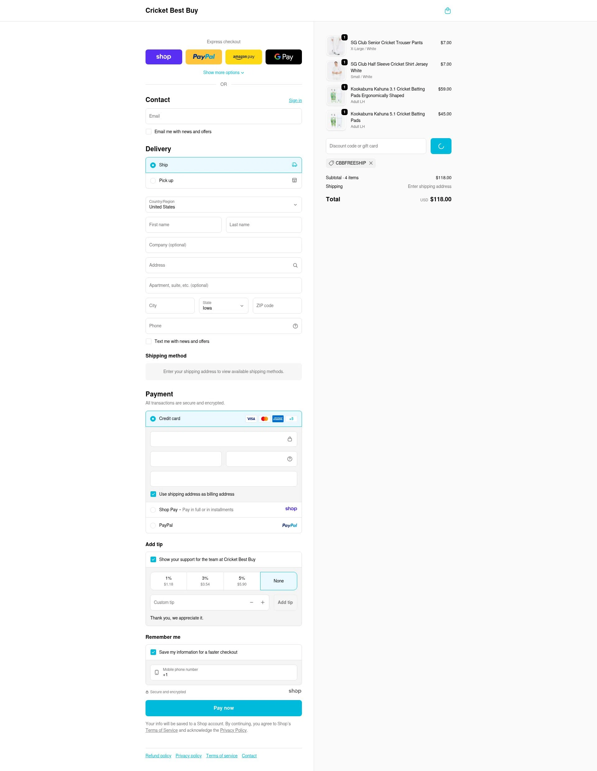 Cricket Best Buy checkout page showing Cricket Best Buy coupon code box | Screenshot taken by SimplyCodes community member on Dec 26, 2025