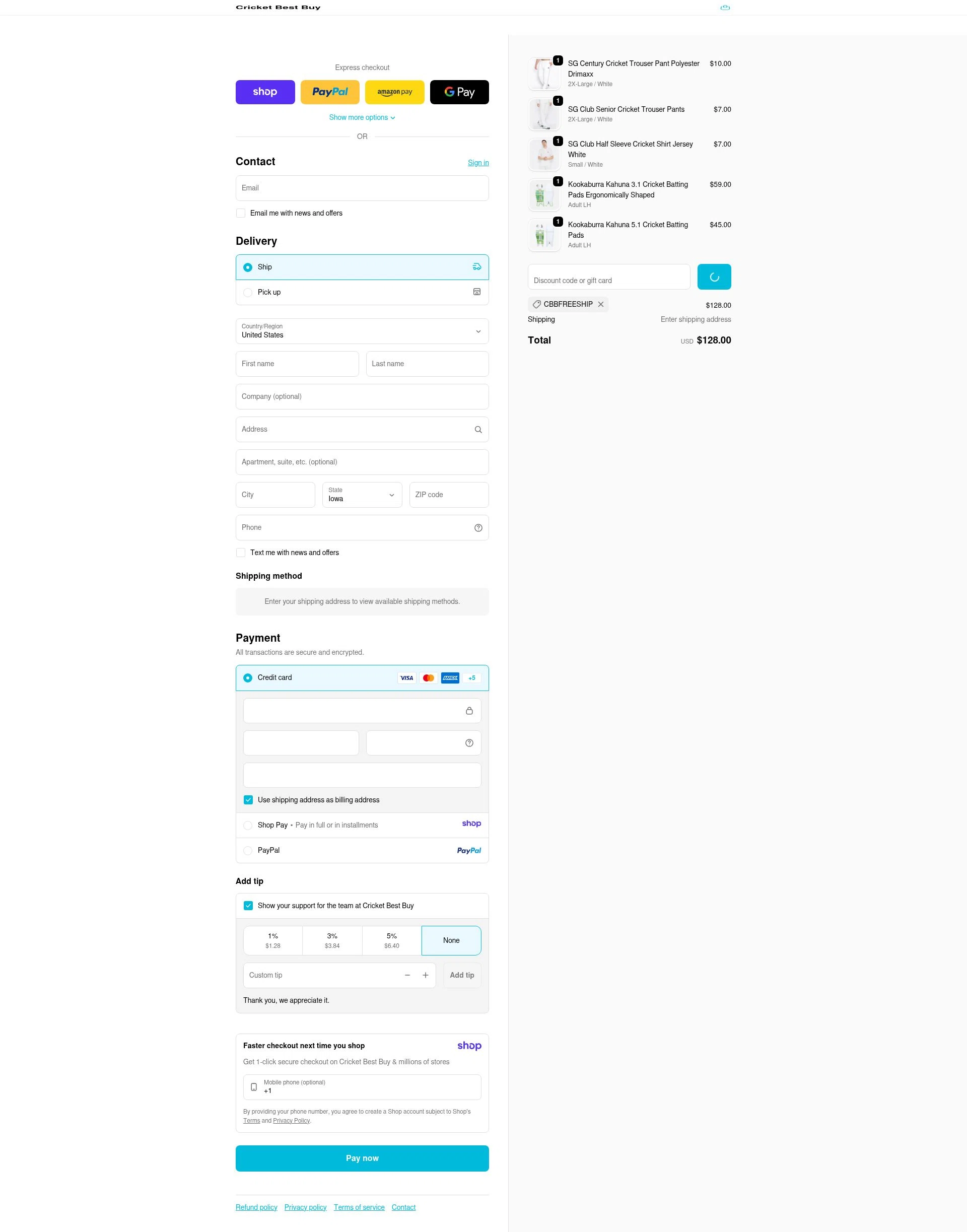 Cricket Best Buy checkout page showing Cricket Best Buy coupon code box | Screenshot taken by SimplyCodes community member on Jan 15, 2026