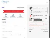 Crockett Coffee coupon verification screenshot