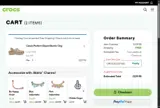 Crocs coupon verification screenshot