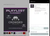 Crowded Streaming coupon verification screenshot